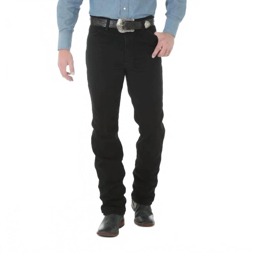 NEW WRANGLER cowboy slim fit jean in black